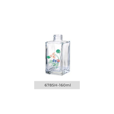 Surface Handling Screen Printing/Laser Engraving/Labeling Refillable Empty Glass Perfume Bottles