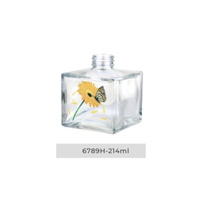 Surface Handling Screen Printing/Laser Engraving/Labeling Refillable Empty Glass Perfume Bottles