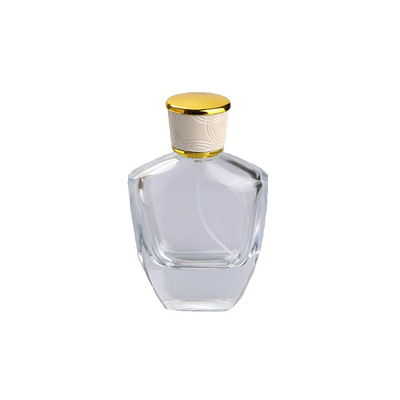 30ml Clear Glass Perfume Bottles Golden And Silver Caps Customize Sprayer