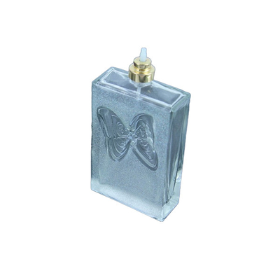 30ml Clear Glass Perfume Bottles Golden And Silver Caps Customize Sprayer