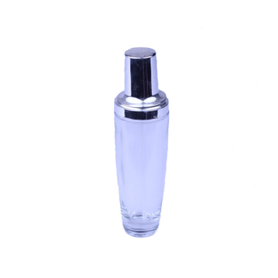50g Glass Round Pump Sprayer Bottle