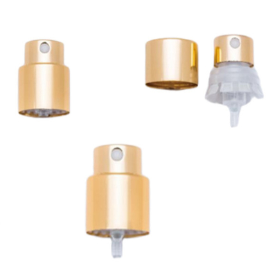 Customizable Electrolytic Aluminum 24/410 Cosmetic Bottles Pump Accurate Atomization Flexible Adaptation