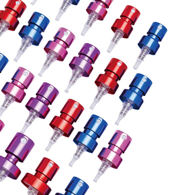 Customizable Electrolytic Aluminum 24/410 Cosmetic Bottles Pump Accurate Atomization Flexible Adaptation