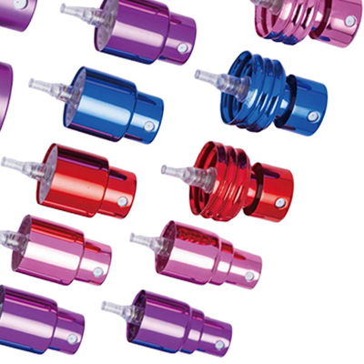 Metallic Texture Mist Sprayer Pump For High End Perfume With Leak Proof Design And Quick Disassembly Structure