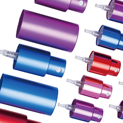 Metallic Texture Mist Sprayer Pump For High End Perfume With Leak Proof Design And Quick Disassembly Structure