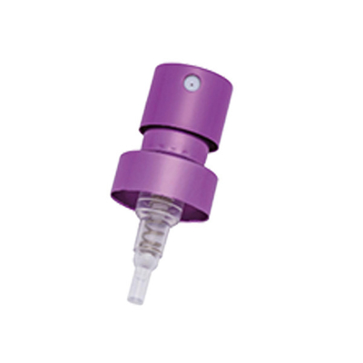 Corrosion Resistant Mist Sprayer Pump PP+Electroplated Aluminum Composite For Cosmetic Bottles