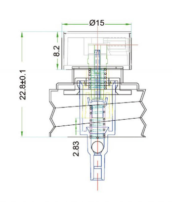 High End Perfume Essential Oil Care Spray Pump Quick Disassembly Structure PP Inner Liner+Electroplated Aluminum Shell