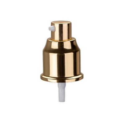 ‌Aluminum-plastic composite pump head REACH certification‌ 20/410 OEM Aluminum Lotion Pump Head skirt hem High-end skin care products