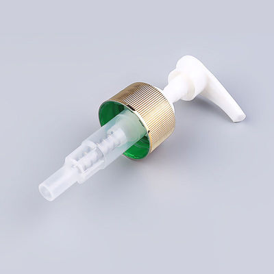 Bathroom Liquid Soap Dispenser Pump 24mm 28mm 33mm 38mm Yellow Gold Lotion Pump