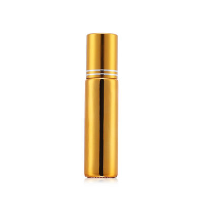 3ml Empty Black Silver Gold Red Roller Bottles with Stainless Roll On Ball