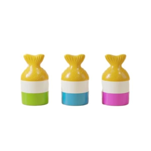 Customized Blue 100ml Round Glass Perfume Roller Bottles With Silk Screen Printing