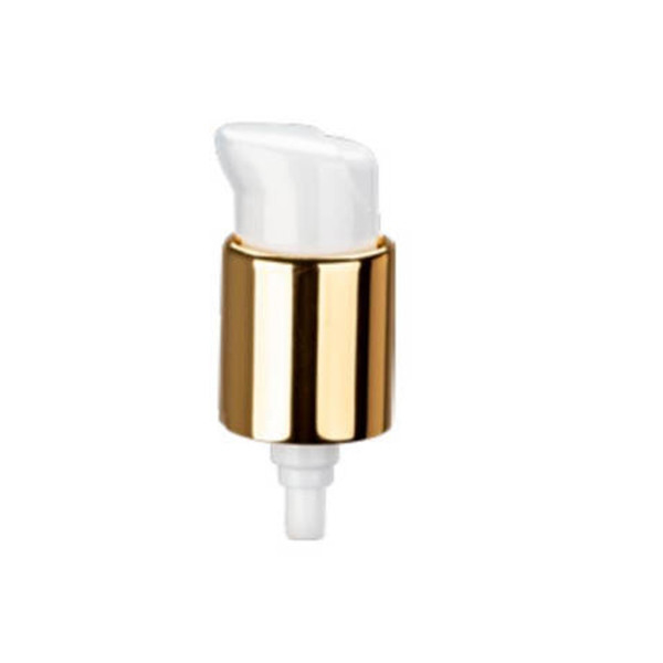 ‌Anodized oem aluminum pump head 0.15cc±0.01cc‌ high-end skin care products Provide LOGO engraving/color customization