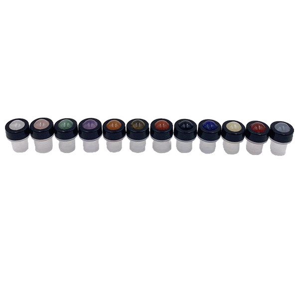 Hot Selling High Quality Roll On Small Perfume Bottle Pink 10ml Natural Gemstone Roller Balls
